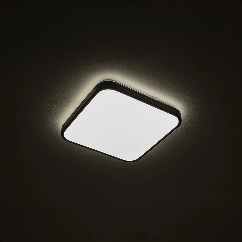 Agnes Square LED 33,5 plafon IP44/16W/3000K czarny 10983 Wysoka jakość