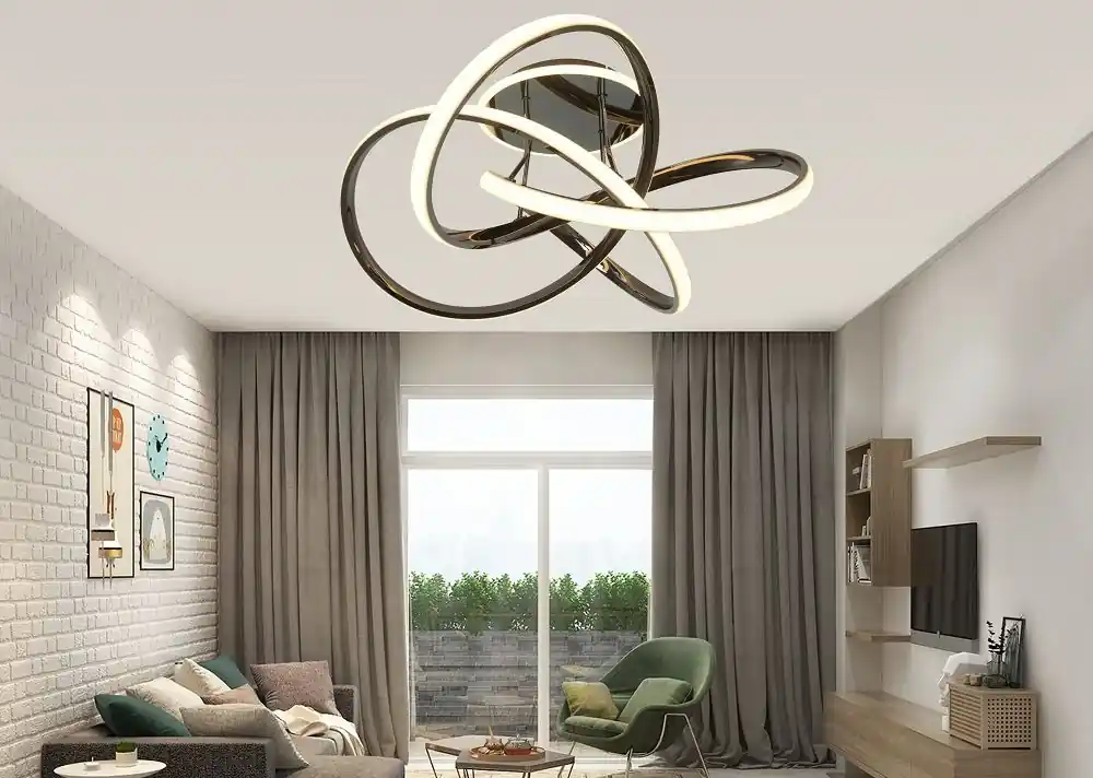 Bandol lampa sufitowa 1xLED 56W czarny chrom 9064105 Ograniczona ilość
