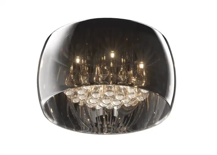 Premium Crystal mała lampa sufitowa 5punktowa C007605LF4FZ