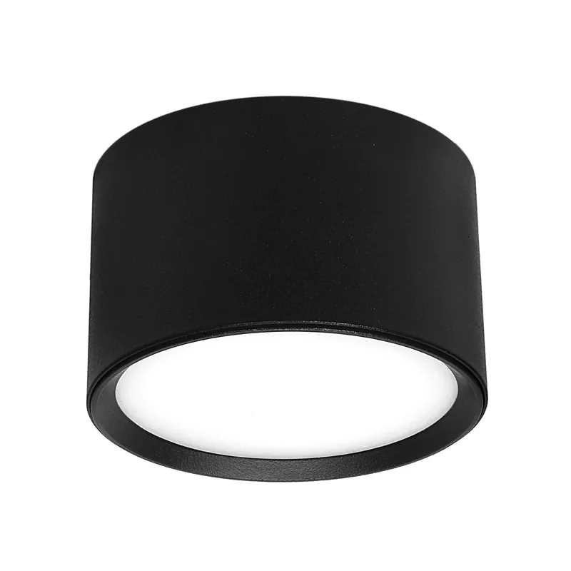 Leto lampa sufitowa tuba 1xGX53 czarna Ekspresowa dostawa