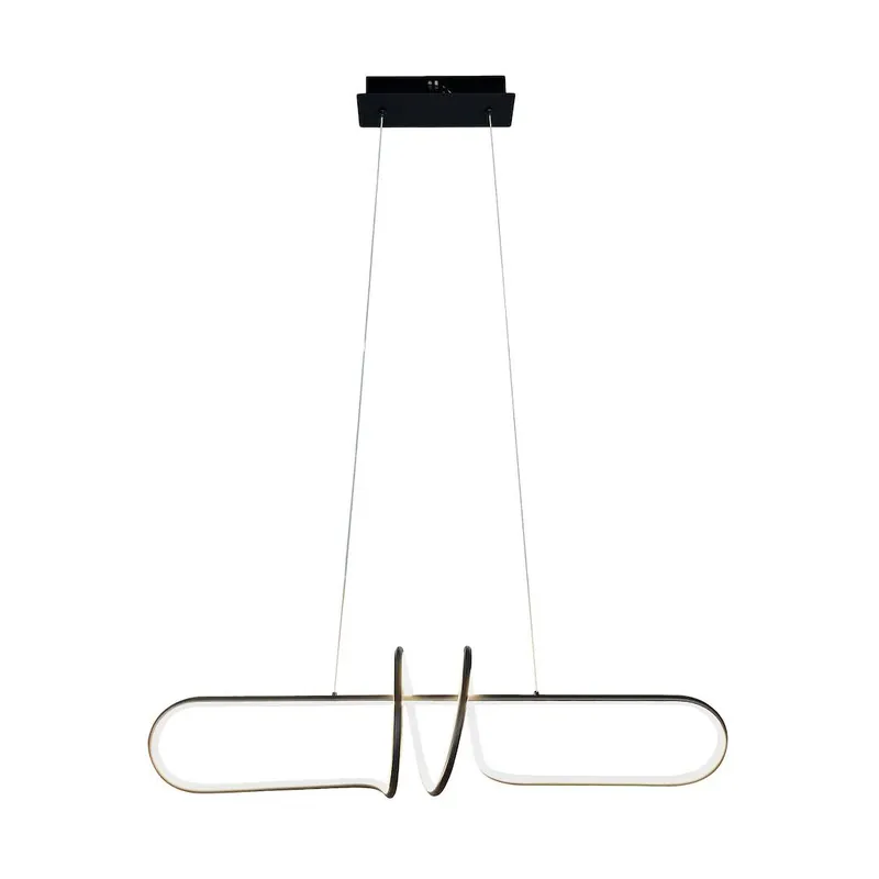 Lampa wisząca VERTIGO ML1576 oprawa w kolorze czarnym MILAGRO Hit sprzedaży