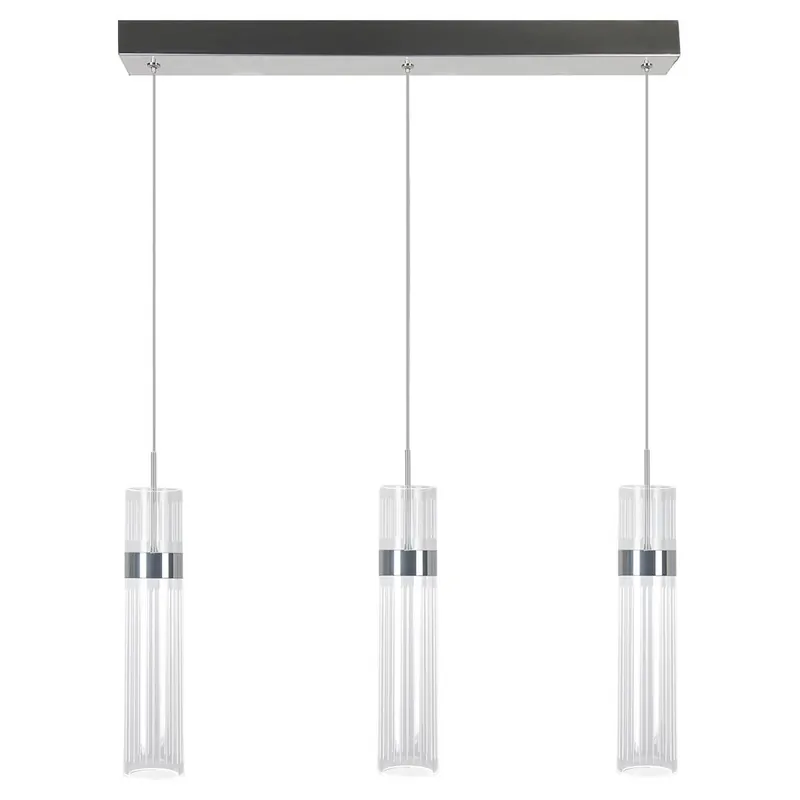 Zniżka Lampa wisząca AMBIENTE 3 LP-1510/3L CH LED CCT oprawa w kolorze srebrnym Light Presitge