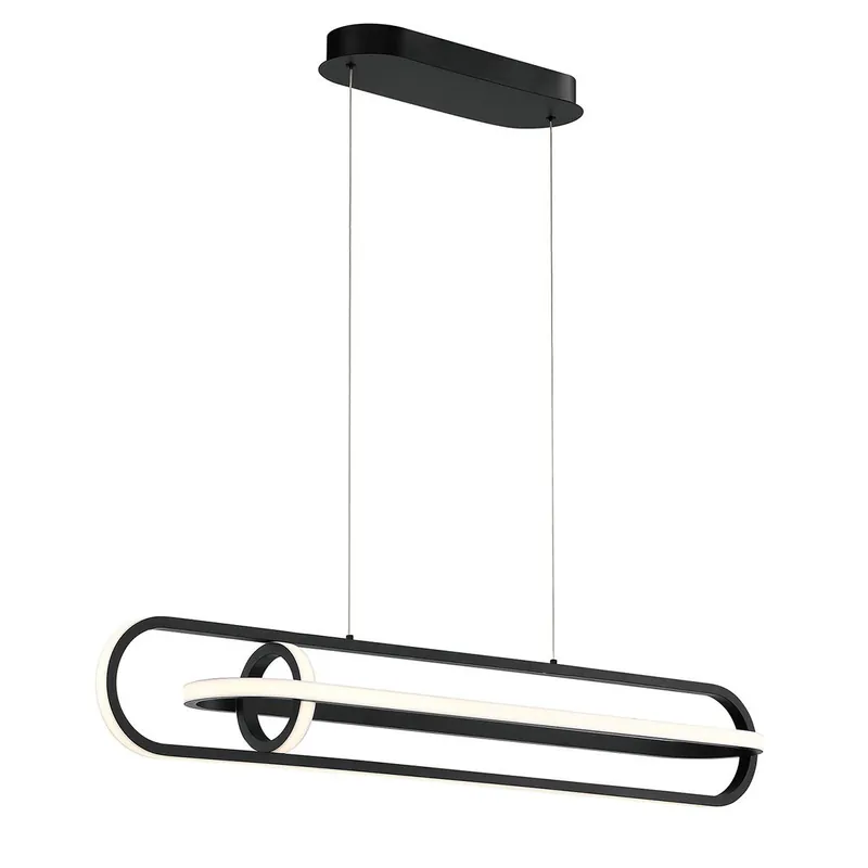 Lampa wisząca Demark oprawa w kolorze czarnym QN-DEMARK-LP-BK QUINTIESSIE Tani