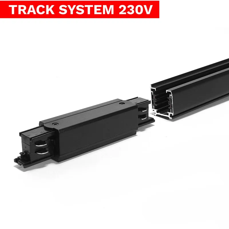 Darmowa dostawa Zasilanie środkowe Track System LL-DX4 czarny