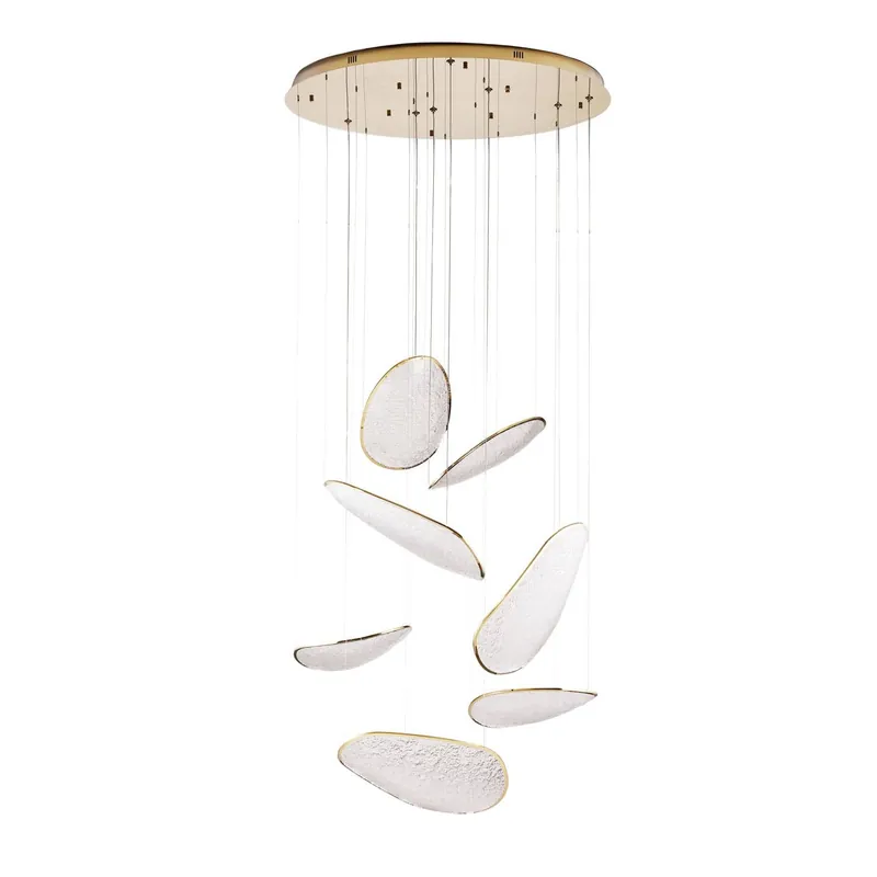 Zniżka Lampa wisząca EMPIRE P0635D oprawa w kolorze złotym MAXLIGHT