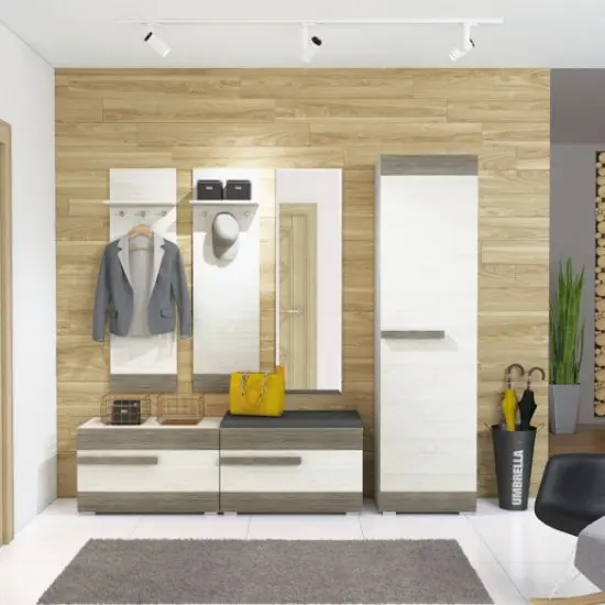 Garderoba Blanco I Sosna Śnieżna/New Grey Oferta czasowa