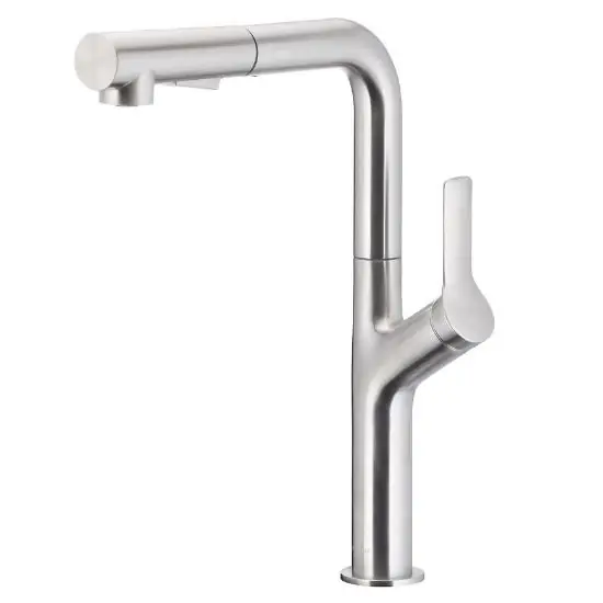 Bateria zlewozmywakowa Duero Design Inox z wyciąganą wylewką Szybka dostawa