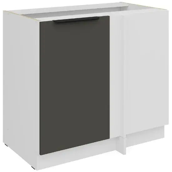 Szafka Kuchenna AriaGr/Wh Anti Fingerprint 105 Nd 1f Bb Zniżka